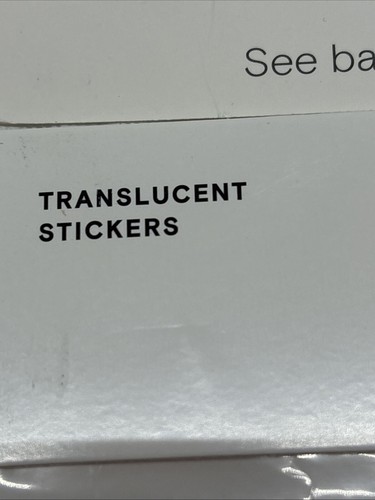 4 x Post-it® Translucent Sticker NTD8-TS-1 | LOT = 192 TOTAL STICKER (B41 - Bild 2 von 6