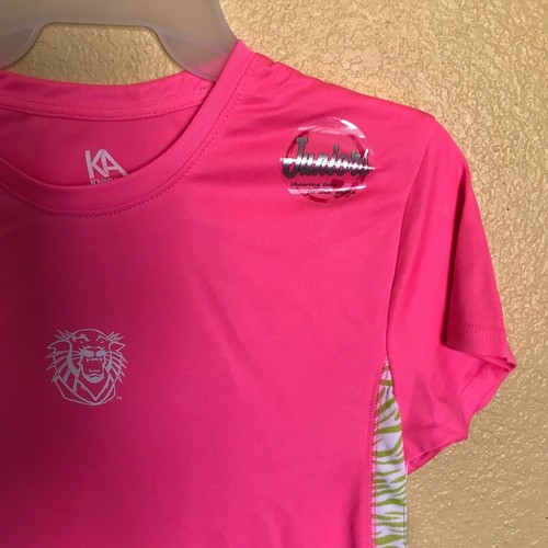 KA PINK T SHIRT JUNIORS SHOWING LOVE FOR THE GAME - Picture 2 of 8