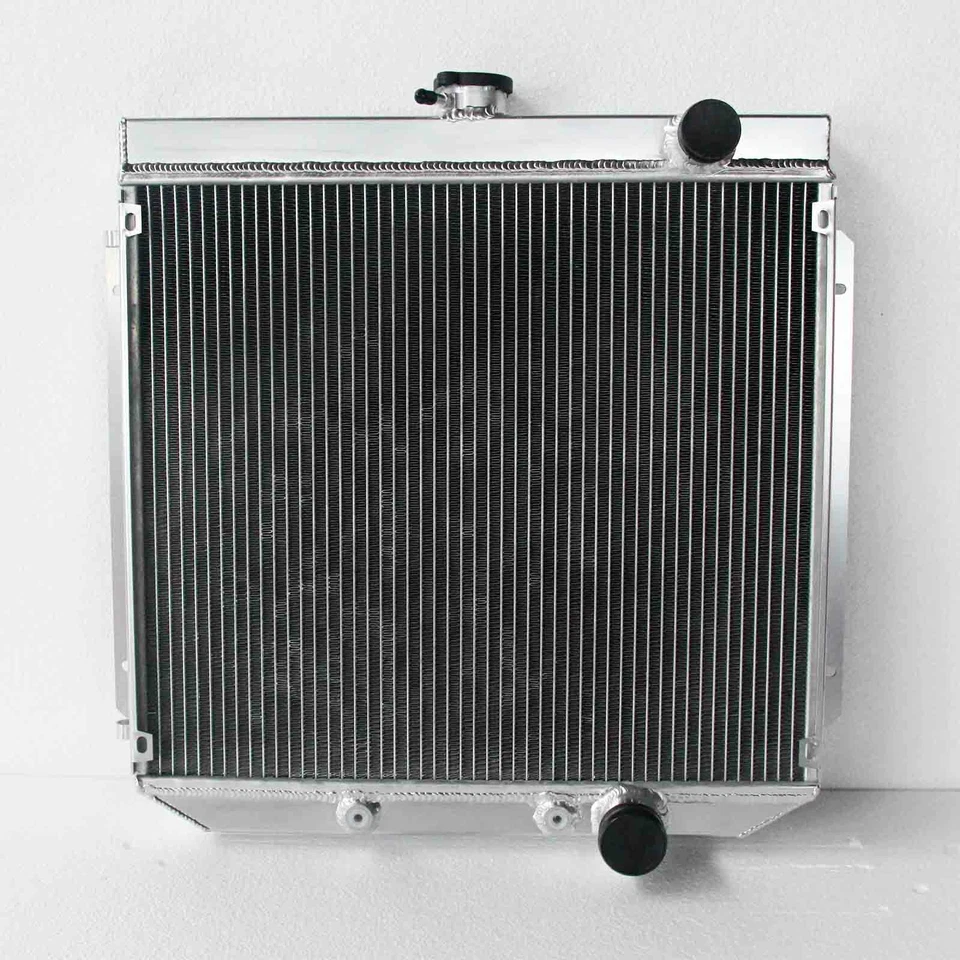 2Row Radiator For Ford Falcon XR XT XW XY 289 302 351 Windsor Aluminum 66-82 AT - image 2 of 4