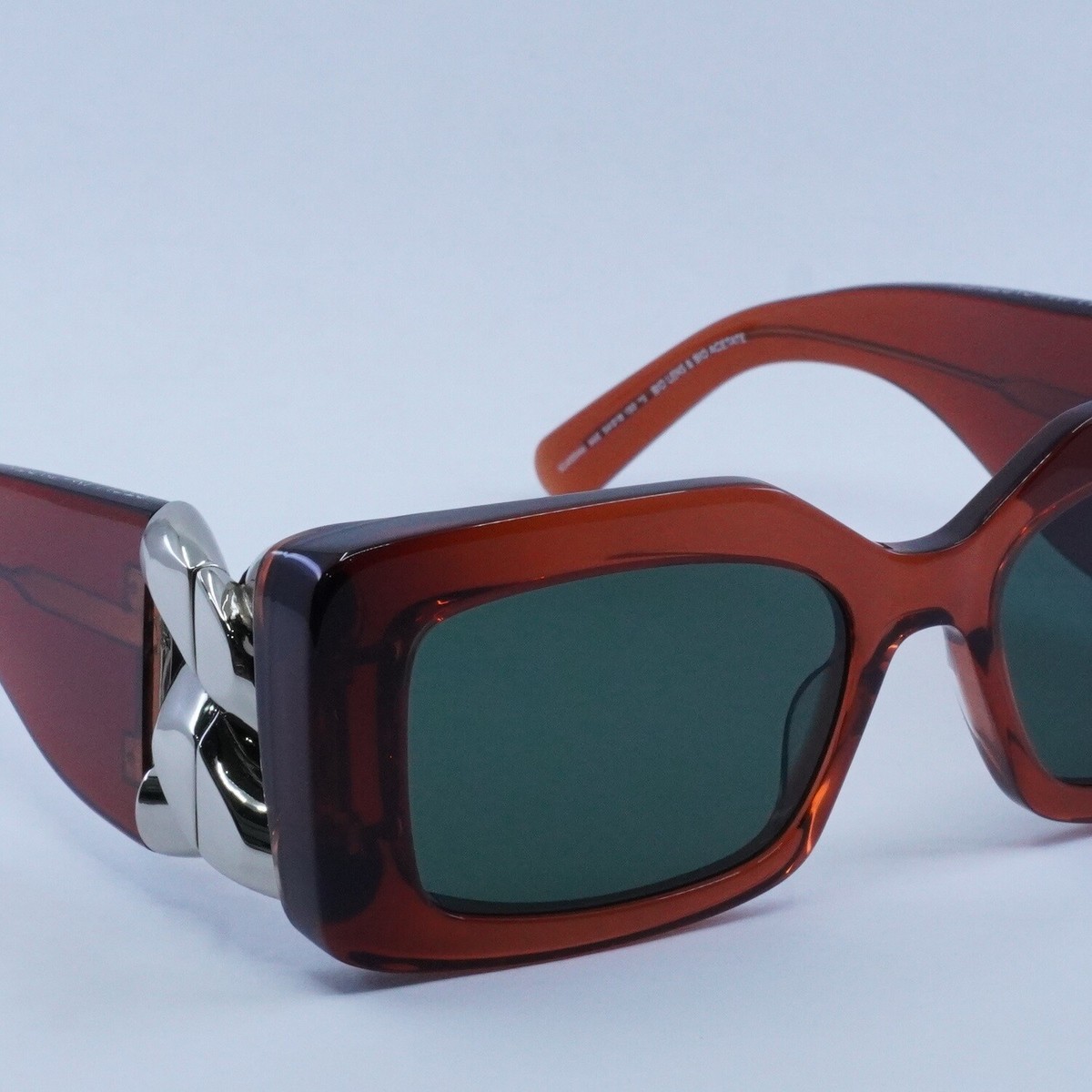 サングラス STELLA MCCARTNEY Woman Sunglasses Brown SC40046I 53N New STELLA MCCARTNEY SC40046I 53N Dark Havana/Green 54-18
