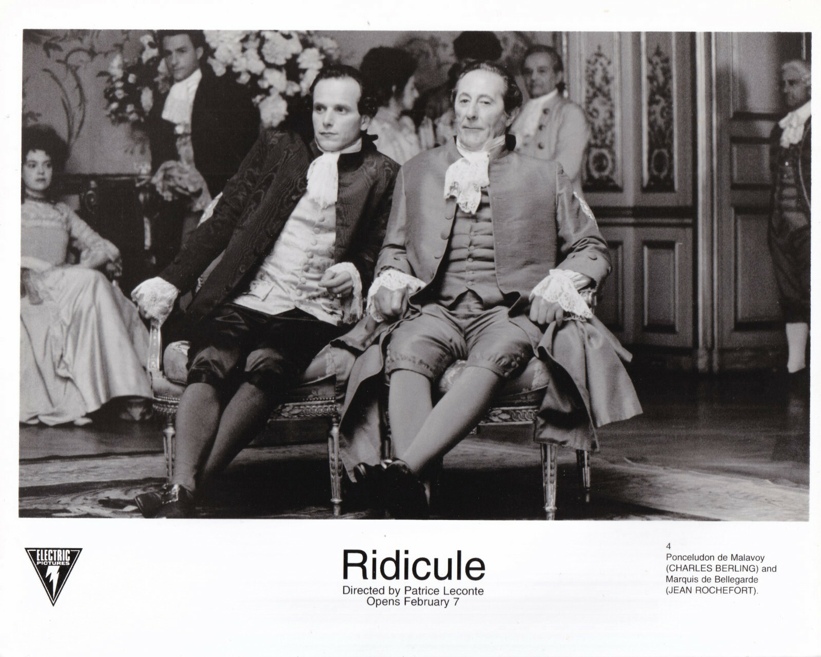 Charles Berling Jean Rochefort Ridicule Lecomte Original Vintage 1996 ...