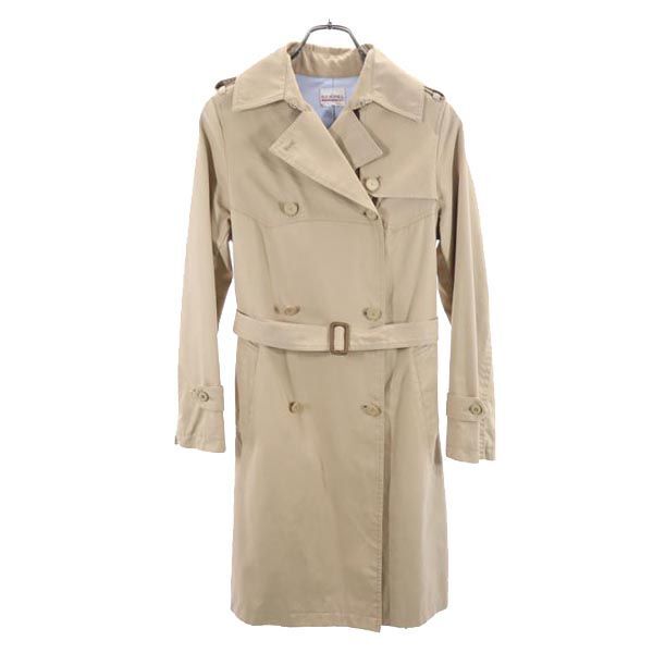 KEMPEL beige trench coat for women with waist belt size 36-image