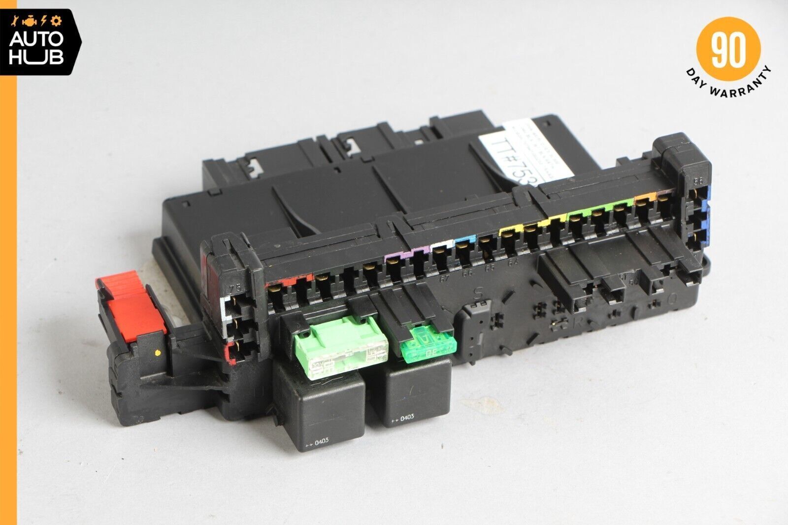03-12 Mercedes R230 SL500 SL550 SL55 AMG Rear SAM Fuse Box Relay Module OEM
