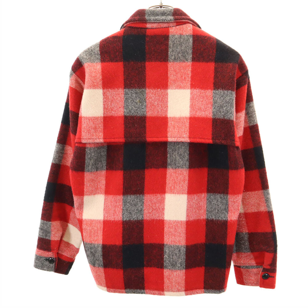 ジャケット・アウター 50s 60s Check pattern full zip jacket sportland 50s 60s vintage Gingham Check Pattern Zip jacket