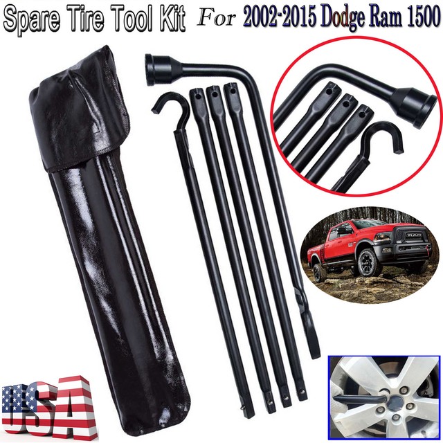 2010 2015 Ram 1500 Truck Jack Spare Tire Removal Tool Kit Lug Wrench