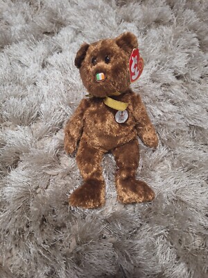 TY Beanie Babies Champion the Bear Fifa World Cup 2002 REPUBLIK IRLAND