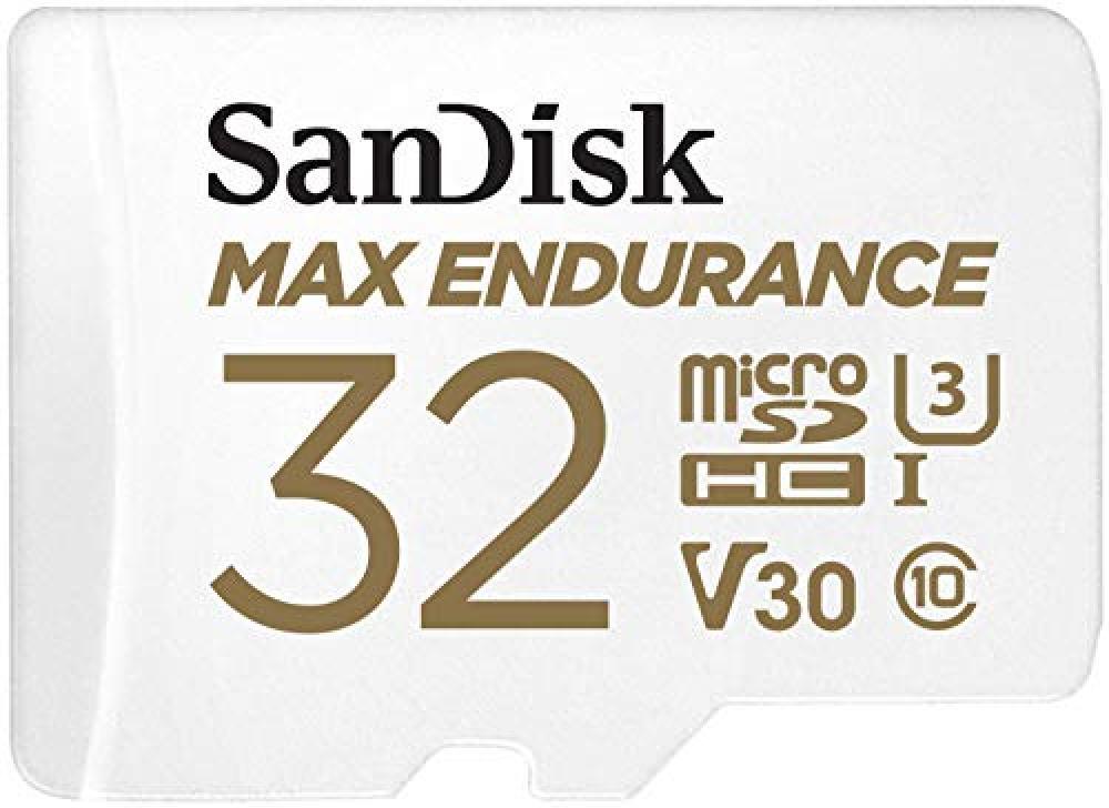(TG. 32 GB) SanDisk MAX Endurance Scheda microSDHC 32 GB per Videosorveglianza D