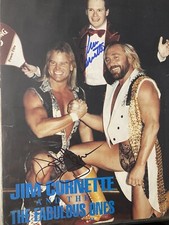 Jim Cornette Stan Lane Signed Autograph 