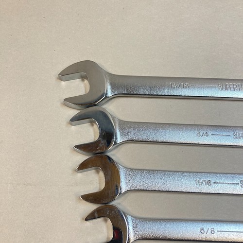 Williams Set di chiavi combinate 6 pezzi 12 punti SAE finitura satinata USA NUOVE! - Foto 10 di 12