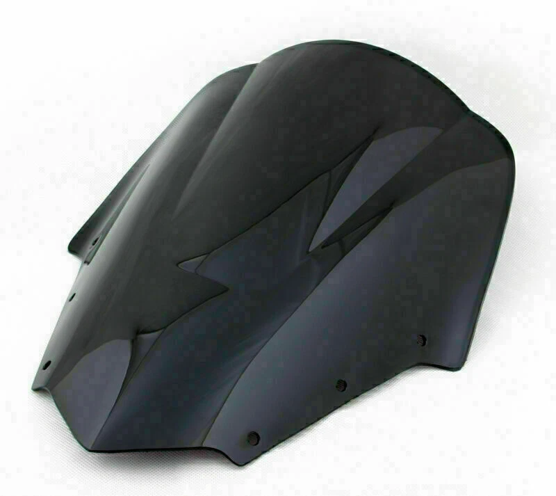 Windshield Windscreen Double Bubble For Yamaha FZ1 FZ1S 2006-2015 Black — 第 3/4 张图片
