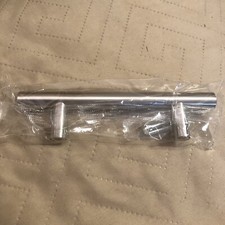 NEW Set Nickel Cabinet Pulls Silver Tone Box Of 20 5 Inches 3 hole