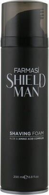 Farmasi Shield Man Aminosäure Rasierschaum für Männer, 200 ml/6,76 flOz