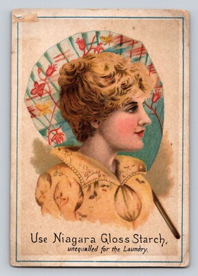 Niagara Gloss Starch Woman Hand Fan P366