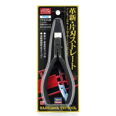 Hasegawa #71543 TT43 Plasticmodel Nipper-Single Blade Straight-sprue cutter