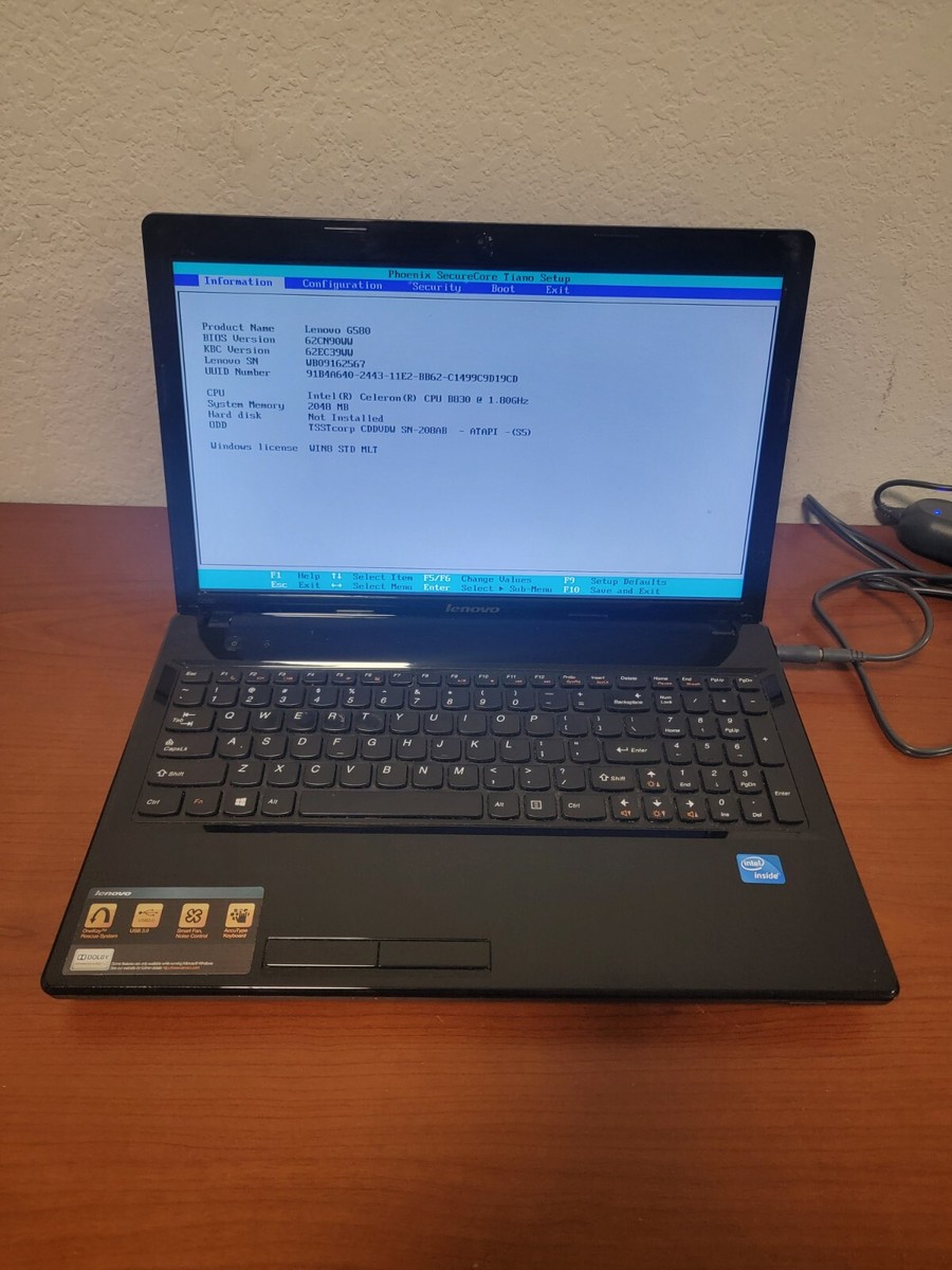 LENOVO G580 Laptop (15.6