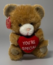 Russ You  re Special Heart Stuffed Plush Bear 6 Inches Valentines Day