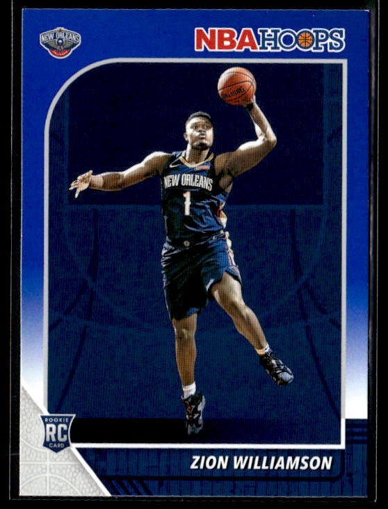 L21,615 - 2019-20 Hoops Blue #258 Zion Williamson
