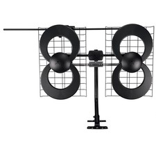 Antennas Direct C4-V-CJM ClearStream 4V Indoor Outdoor TV Antenna, UHF VHF
