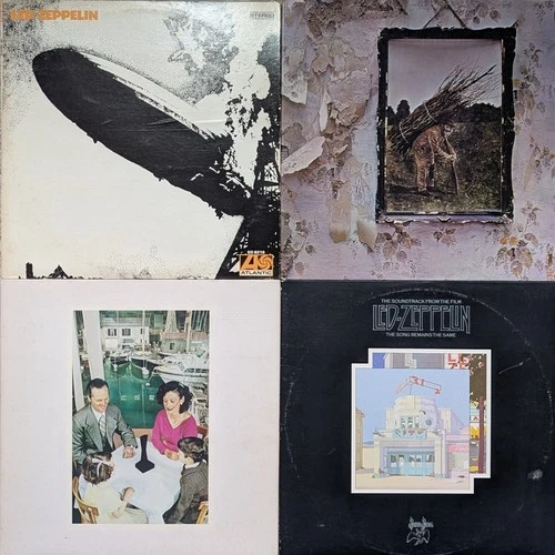 Vinyl Mega Lot Led Zeppelin Pink Floyd Jefferson Airplane