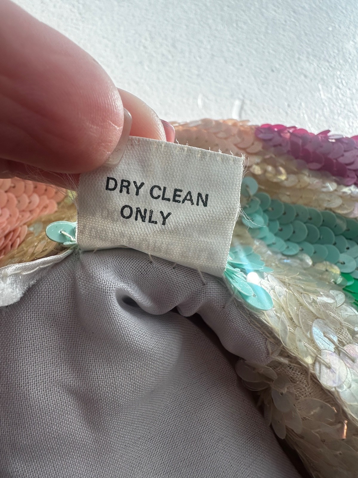 French Collizioni Sequin Patchwork Statement Jack… - image 9