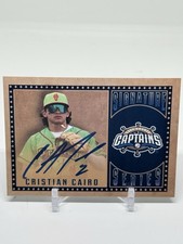 2022 Lake County #6 Christian Cairo RC Rookie Cleveland Guardians SIGNED