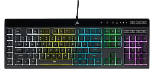 Corsair K55 PRO LITE RGB Wired Membrane Gaming Keyboard IP42
