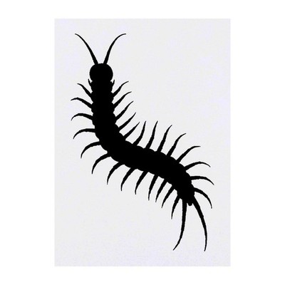 Temporäre Tattoos/Transfers ''Centipede Silhouette'' (TO00094885)