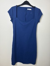Hollister Blue Bodycon Mini Dress Sweetheart Neckline Cap Sleeve Size S