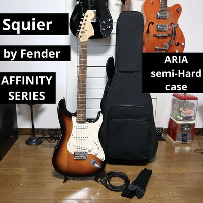 Squier by Fender STRATOCASTER & ARIA Waterproof Set Safe Packing