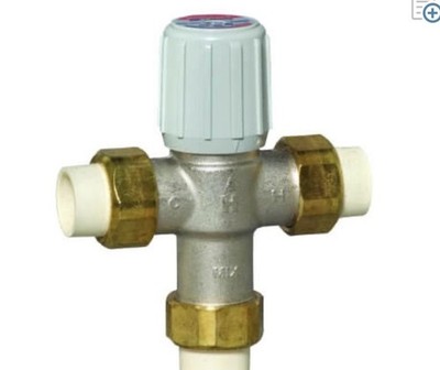 Resideo Braukmann AM100-UCPVC-1LF  Thermostatic Mixing Valve 1/2''  