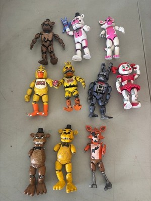 Five Nights at Freddy's 2016/17/18/19 Funko Articulated Action Figure Lot of 10