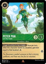 Peter Pan - Lost Boy Leader 82/204 COLD FOIL Into the Inklands Disney Lorcana