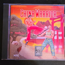 NEC China Warrior HuCard TurboGrafx-16 w/ Cas...