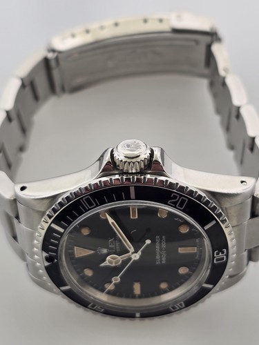 Rolex Submariner 5513 S/S 1988 "R" Serial 40MM Dive Watch. Stunning. B/P  - Afbeelding 9 van 15