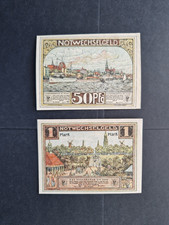 559.1 Notgeldscheine Verein Hamburger Gastwirte Hamburg  50 Pfg, 1 Mk  o.D.