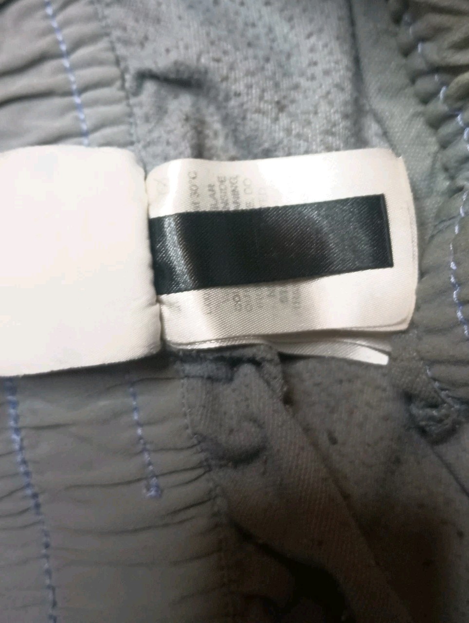 Converse Track Pants Gray Blue Side Stripes Converse Logo Joggers Size Mduim/Sml thumbnail 10