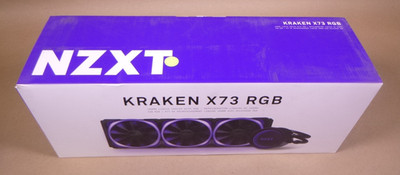 NZXT Kraken X73 RGB 360mm Liquid Cooler With RGB NZXT RL-KRX73-R1