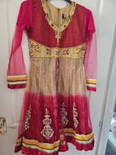 womans india,Pakistani dress size 36.beaded.knee length.wedding.party.special