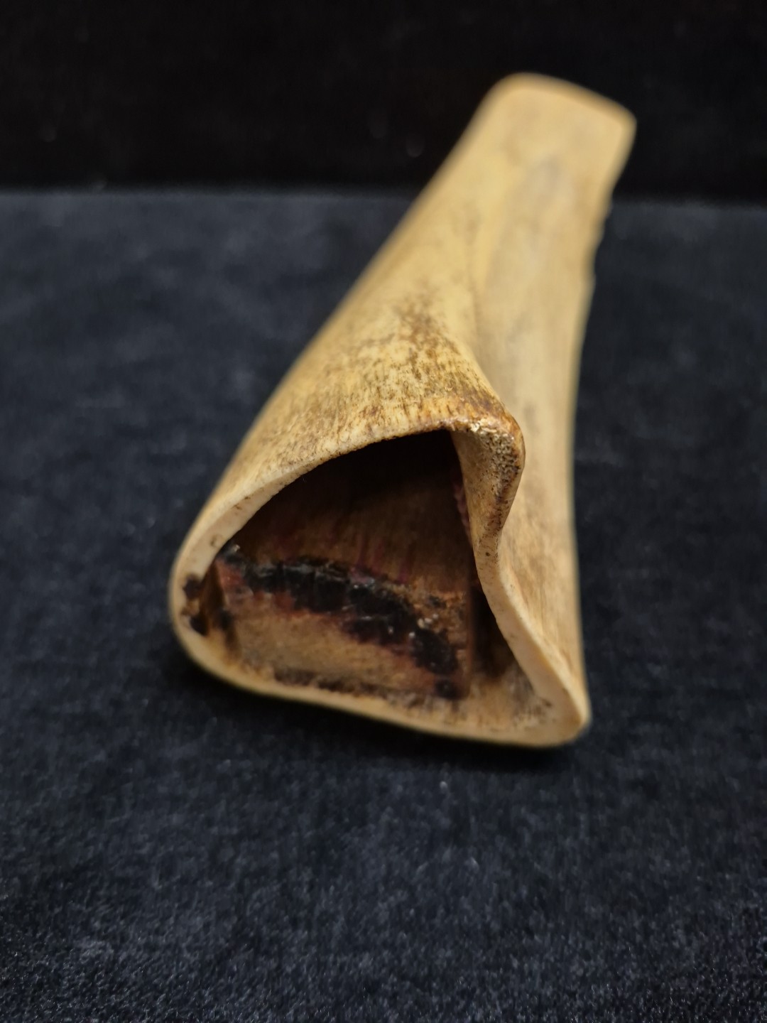 Unique 1916 WWI Fritz Lasar Bone Scrimshaw Trench Art POW