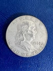1963-D Franklin Half Dollar 90% Silver Denver Mint Big US Coins Auction NR
