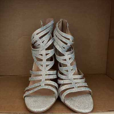 Forever Silver Heels Size 6.5 Women s
