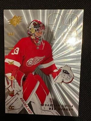 2024-25 Upper Deck SPx Hockey Sebastian Cossa #156 Rookie Silver