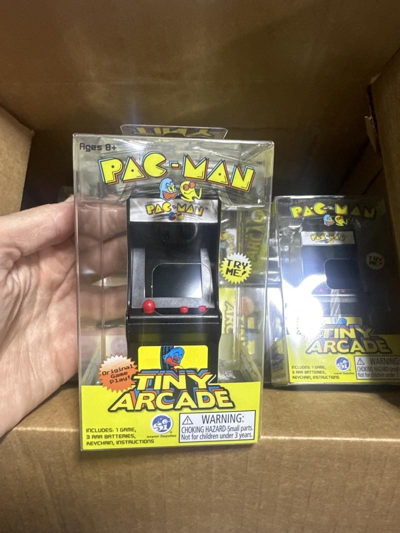 Tiny Arcade Playable Miniature Video Game - Pac-man for sale