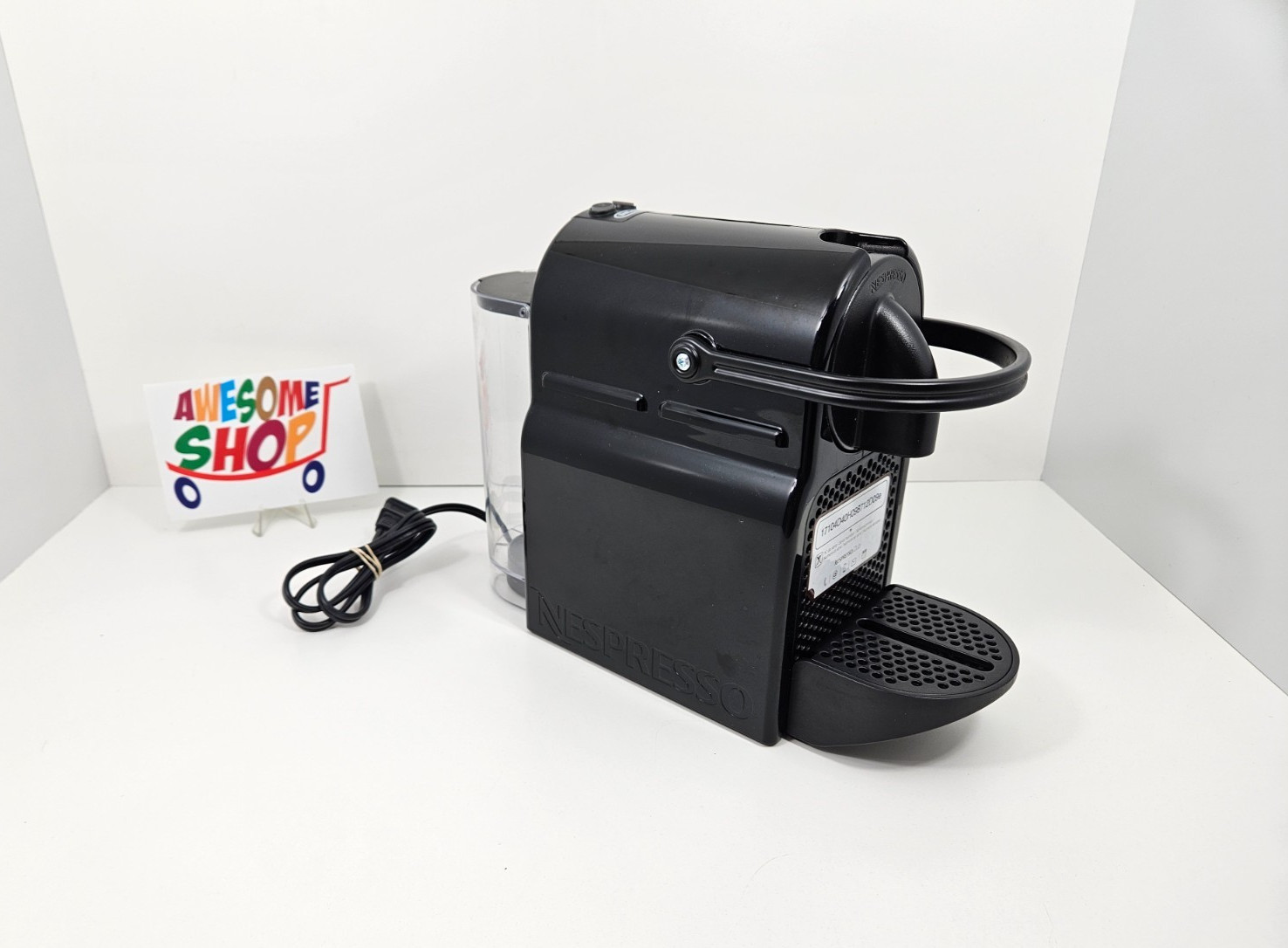 DeLonghi Nespresso EN80B Cream Coloured 1200W Espresso Machine TESTED WORKING