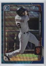2015 Bowman Chrome Prospects Blue Wave Refractor Daniel Carbonell #BCP189 3g3