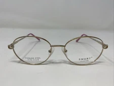 Smart Collection S7352 C1 Gold/Light Pink 51-19-140 Metal Eyeglasses Frame 145O