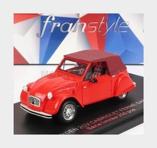 Franstyle Franstyle0019 Citroen - 2Cv Cabriolet Closed 1954 - 2 Tone Red - 1/43