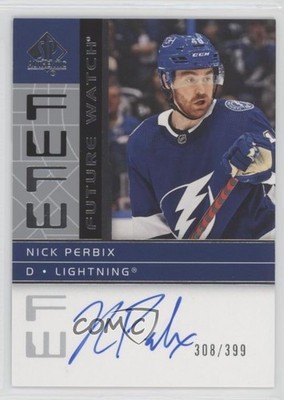 2022-23 SP Authentic 2002-03 Retro Future Watch Nick Perbix Rookie Auto RC 03uh