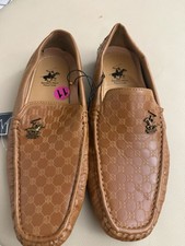 Loafer Brown Geometric Casual Shoes for Men for sale | eBay display picture 3
