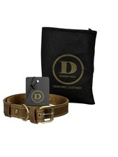 Heavy-Duty Hand Crafted Soft Genuine Leather Dog Collar